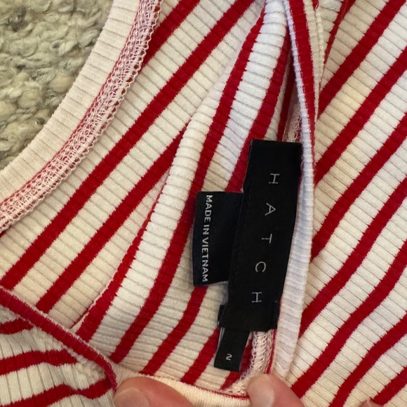 Hatch Emilia fitted Ribbed top, maternity, size 2 (Medium) - Picture 3 of 6